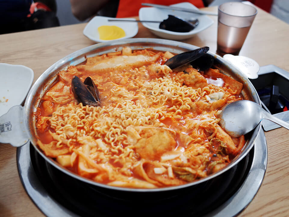 韓國首爾美食摩西年糕鍋