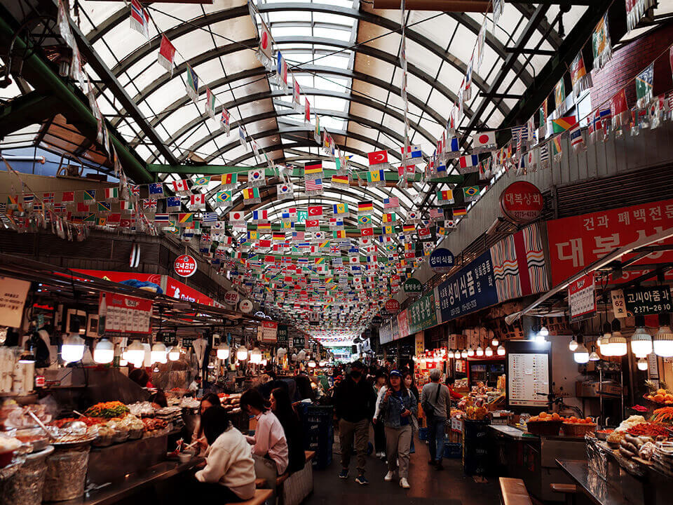 韓國首爾美食廣藏市場