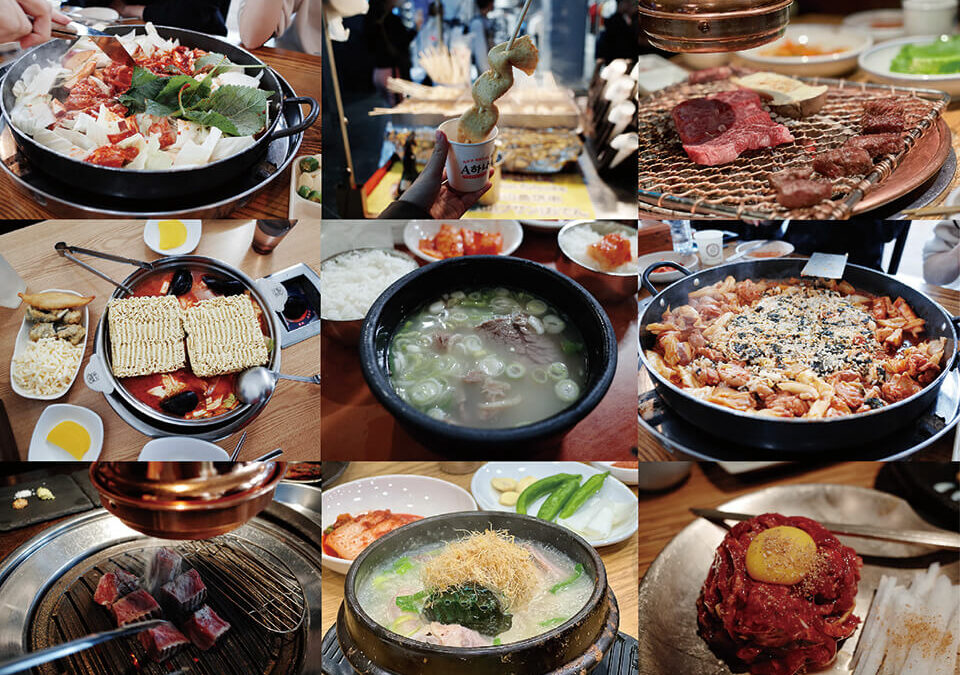 韓國首爾自由行美食推薦，精選十五間首爾美食——烤豬五花、蔘雞湯、雪濃湯、年糕鍋、醬蟹、韓牛