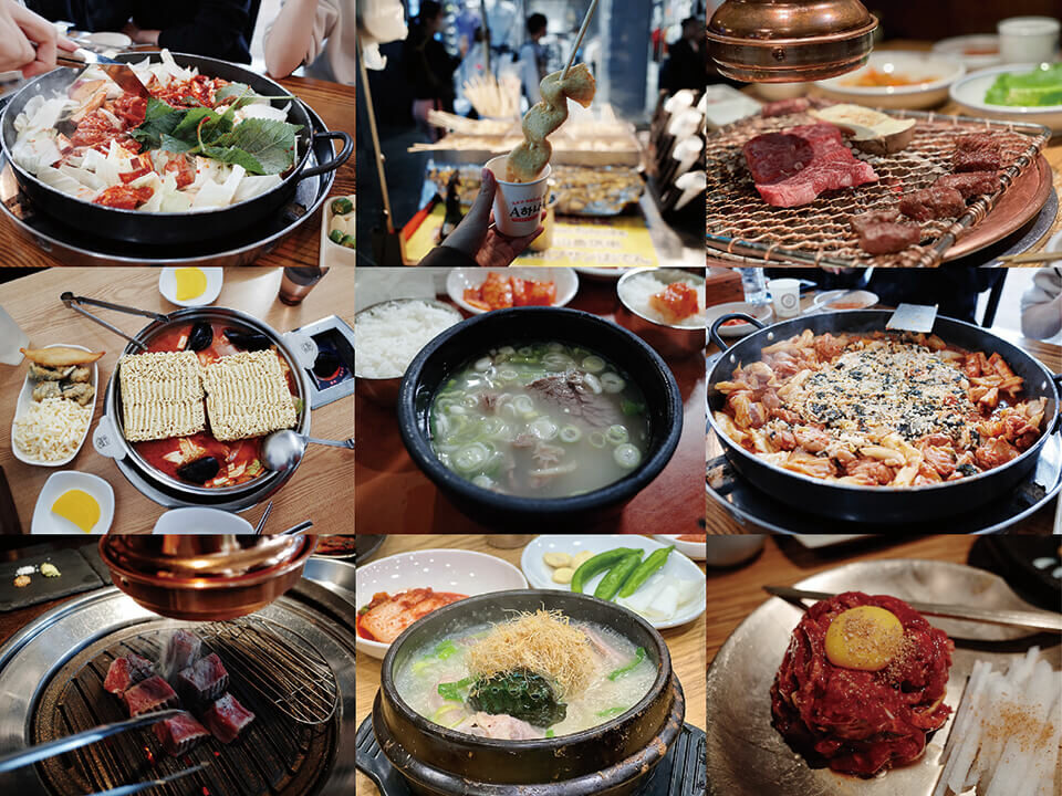 韓國首爾自由行美食推薦，精選十五間首爾美食——烤豬五花、蔘雞湯、雪濃湯、年糕鍋、醬蟹、韓牛